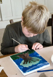Fall Art Workshops for Kids